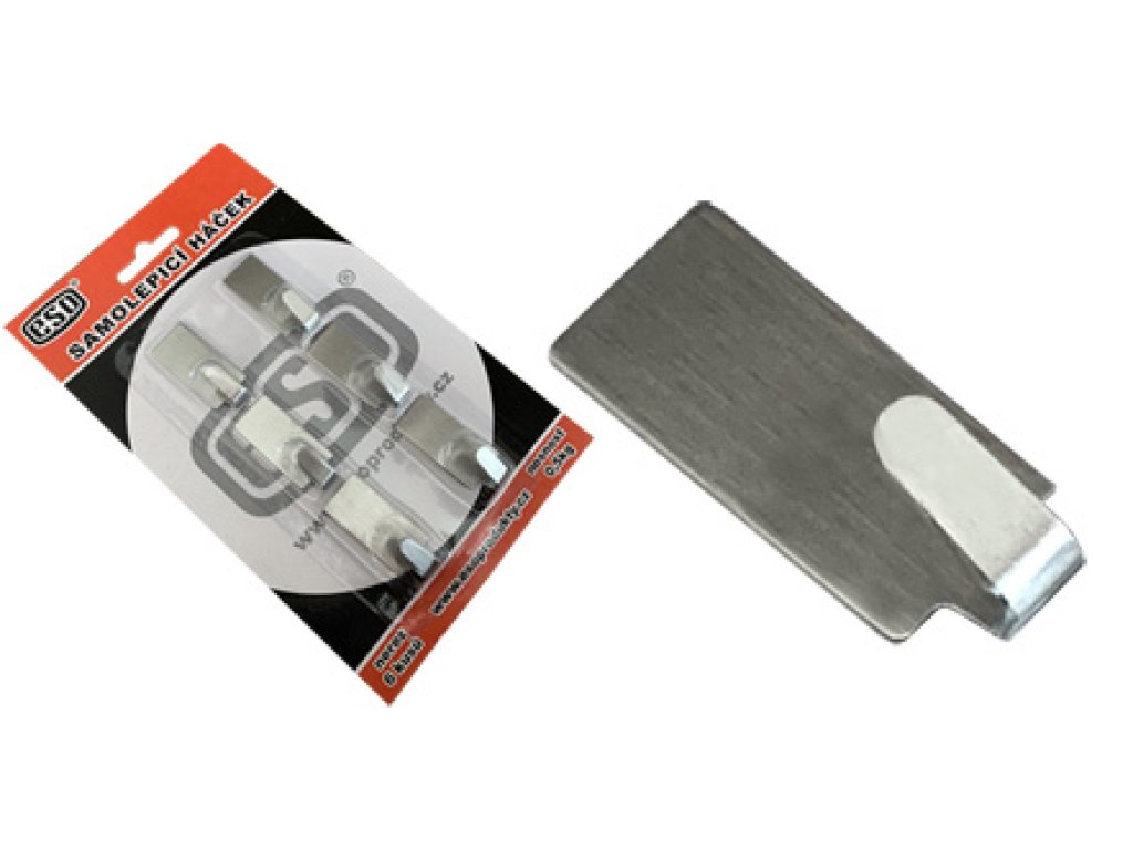 6ks ESO 15x35mm samolepící věšák 0,5kg