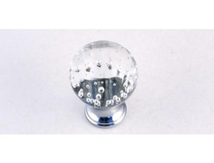 Knopek 2900225CR Murano Glass