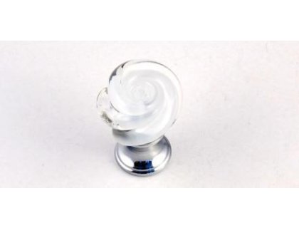 Knopek 2900073CR Murano Glass