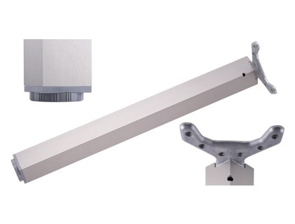 Stol.noha HR 1100/60x60 nerez DO ROHU