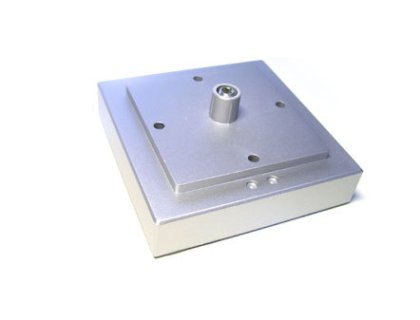 Nožka POLY 100x100x27 RAL 9006 DOPRODEJ