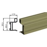 MODERN WIDE MADLO šampaň 2,7m