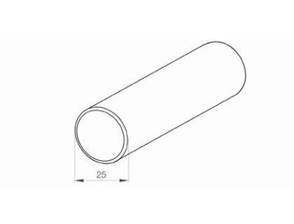 Spojovací tyč pr.25mm  3m