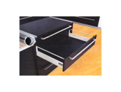 SMART BOX 400/116 šedý 1 reling