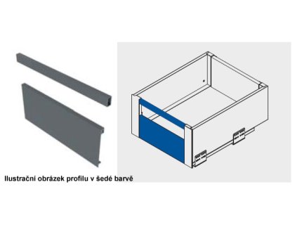GT PROFIL ČELA VYSOKÉ+EXTRA BÍLÉ vnitřní zásuvky