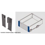 GT B BÍLÁ spojka čela STŘEDNÍ 120mm vnitřní zásuvky
