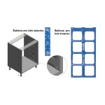 Šablona pro montáž AxisPro a Modern box