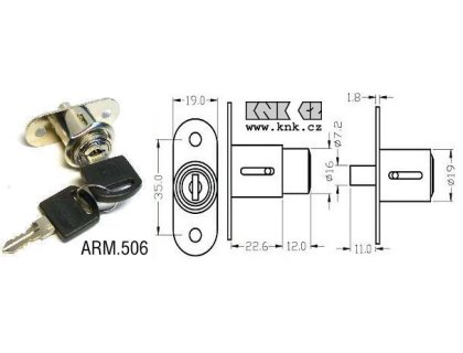 Bajonet.Ni ARM.506 zámek