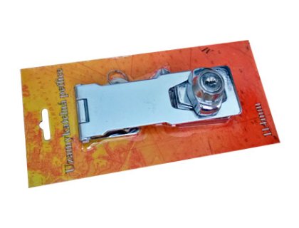 Petlice uzamyk.114mm Cr