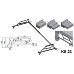 .KS 23 150-200cm výsuvné kování