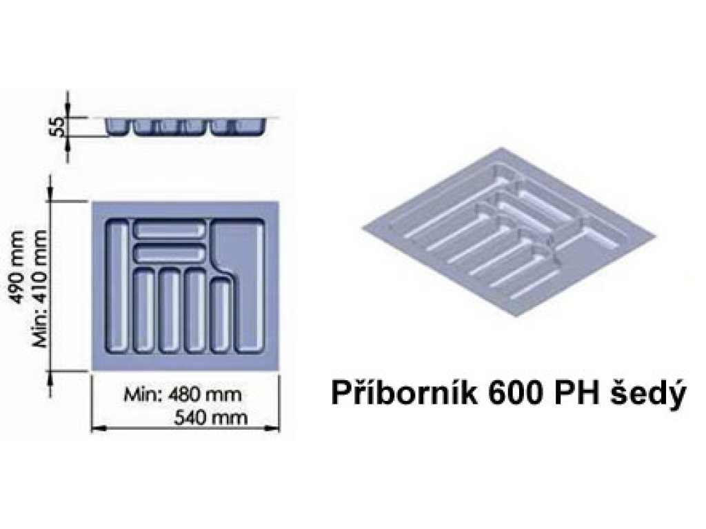 Příborník PH 60 (54/48 x 49/41)