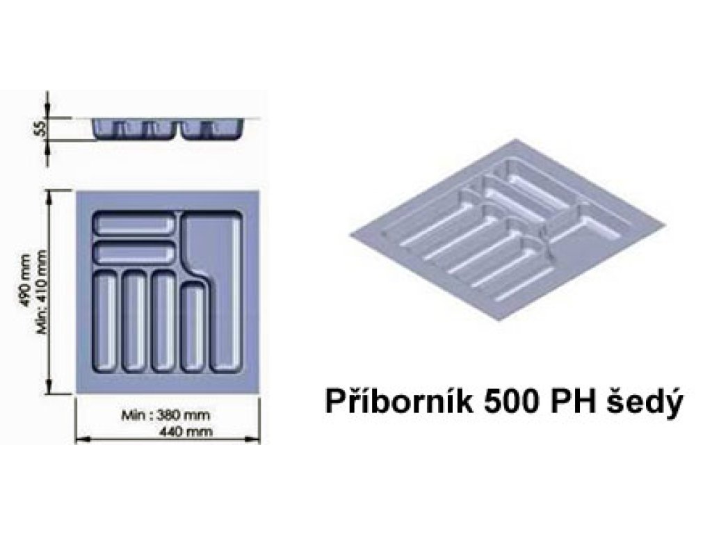 Příborník PH 50 (44/38 x 49/41)