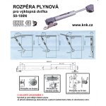 Rozpěra PLYNOVÁ 100N (nábytkový píst)