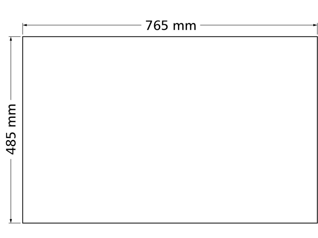 BEST 780/500 dřez granit ČERNÝ PUREBLACK