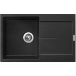 .Dřez ULTIMA 790/50 ČERNÝ PUREBLACK GRANIT