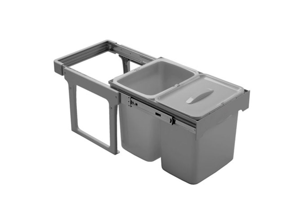EKKO EASY 40 sorter 2x16l,ruční vysouvání, od 400mm