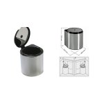 Koš PAPRIKA INOX 40 11l na dveře 400mm