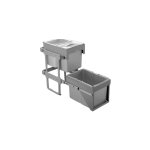 TANDEM FRONT 40 sorter 2x16l+34l, 400mm POSLEDNÍ KUS!