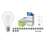 LED žárovka E27  8W denní bílá (c.60W) mléčná