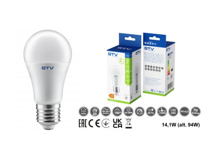 LED žárovka E27 15W denní bílá (c.100W)