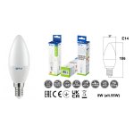 LED žárovka E14 8W denní (c.55W) svíčka