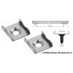 LED 00Cn 2ks PŘÍCHYT ROHOVÉ NALOŽENÉ AL lišty