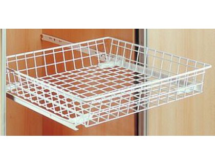 Koš 800x500x85  bílý bez pojezdů