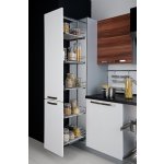 Plnovýs.potravinka 5k š.41x51x183-220Cr koše s plným dnem