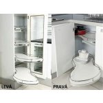 Roh. výsuvná LEDVINKA Pravá 2ks s tlum. pro dvířka š.450mm