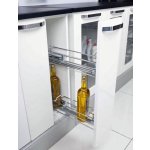 Plnovýsuvný dvojkoš 150mm pravý tlumený