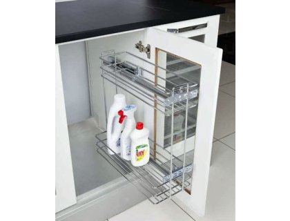 Výsuvný dvojkoš 200mm pravý tlumený