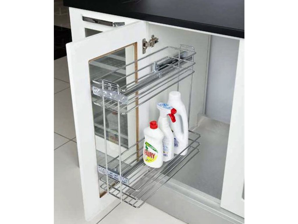 Plnovýsuvný dvojkoš 300mm levý tlumený BLUM